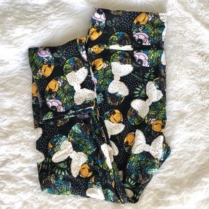 EUC Disney Leggings - Tropical
